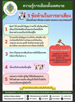ความรู้การเลือกตั้งเทศบาล