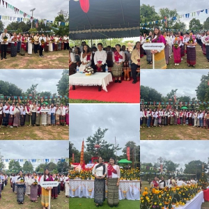 วันที่ 17 พฤศจิกายน 2568  นางวรรณนภา แก้วพรหม นายกเทศมนตรีตำบลตาลสุม หัวหน้าส่วนราชการและพนักงานเทศบาลตำบลตาลสุม เข้าร่วมงานพิธีบวงสรวงสักการะอนุสาวรีย์เจ้าปูผ่านภูวงศ์